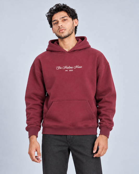 The Modern Muse Hoodie — Vintage Mauve