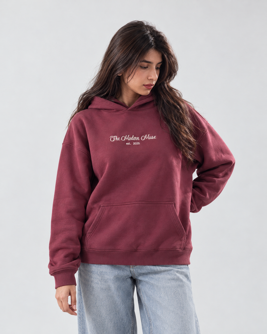 Mauve Modern Muse Hoodie
