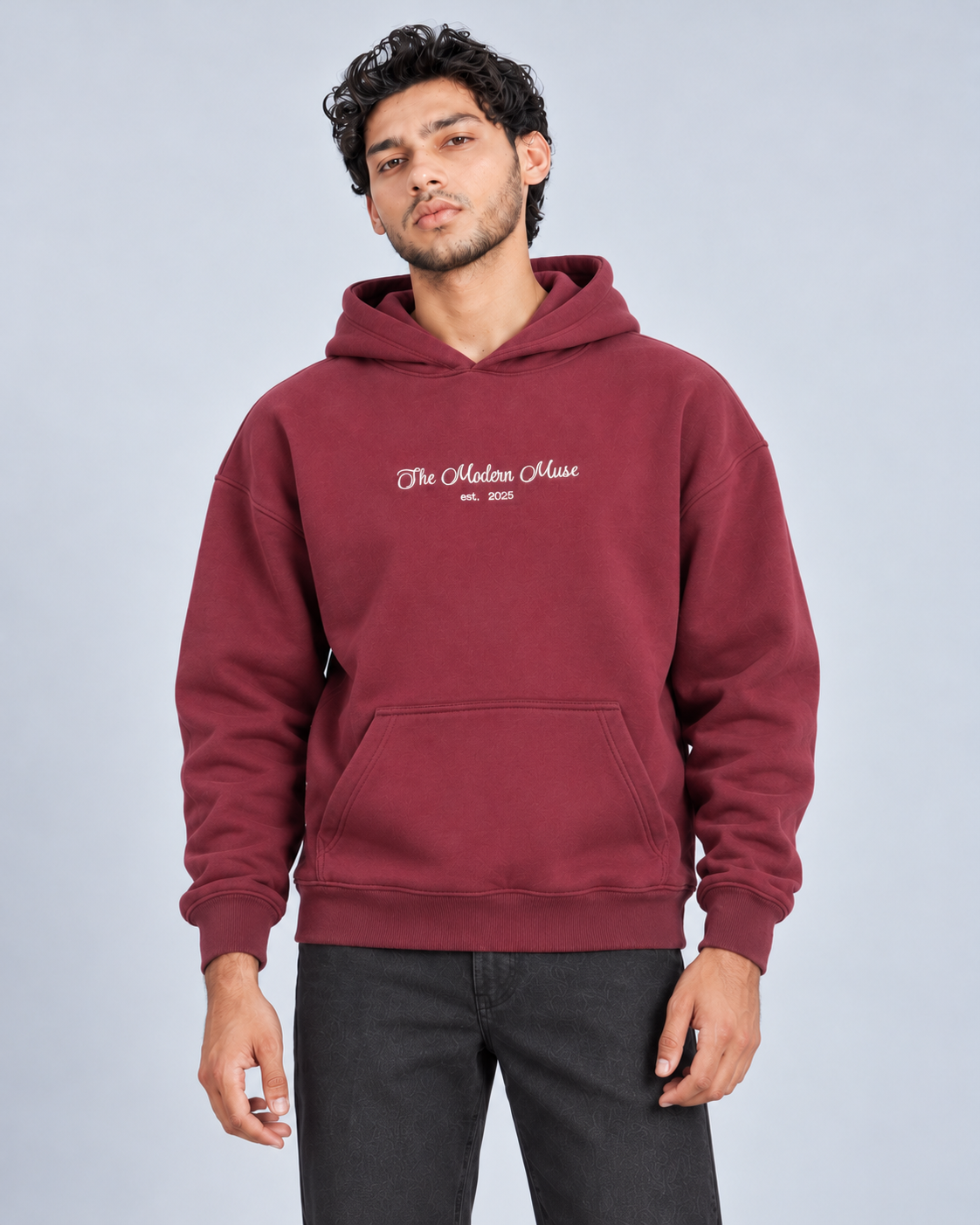 The Modern Muse Hoodie — Vintage Mauve