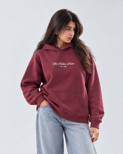 Mauve Modern Muse Hoodie