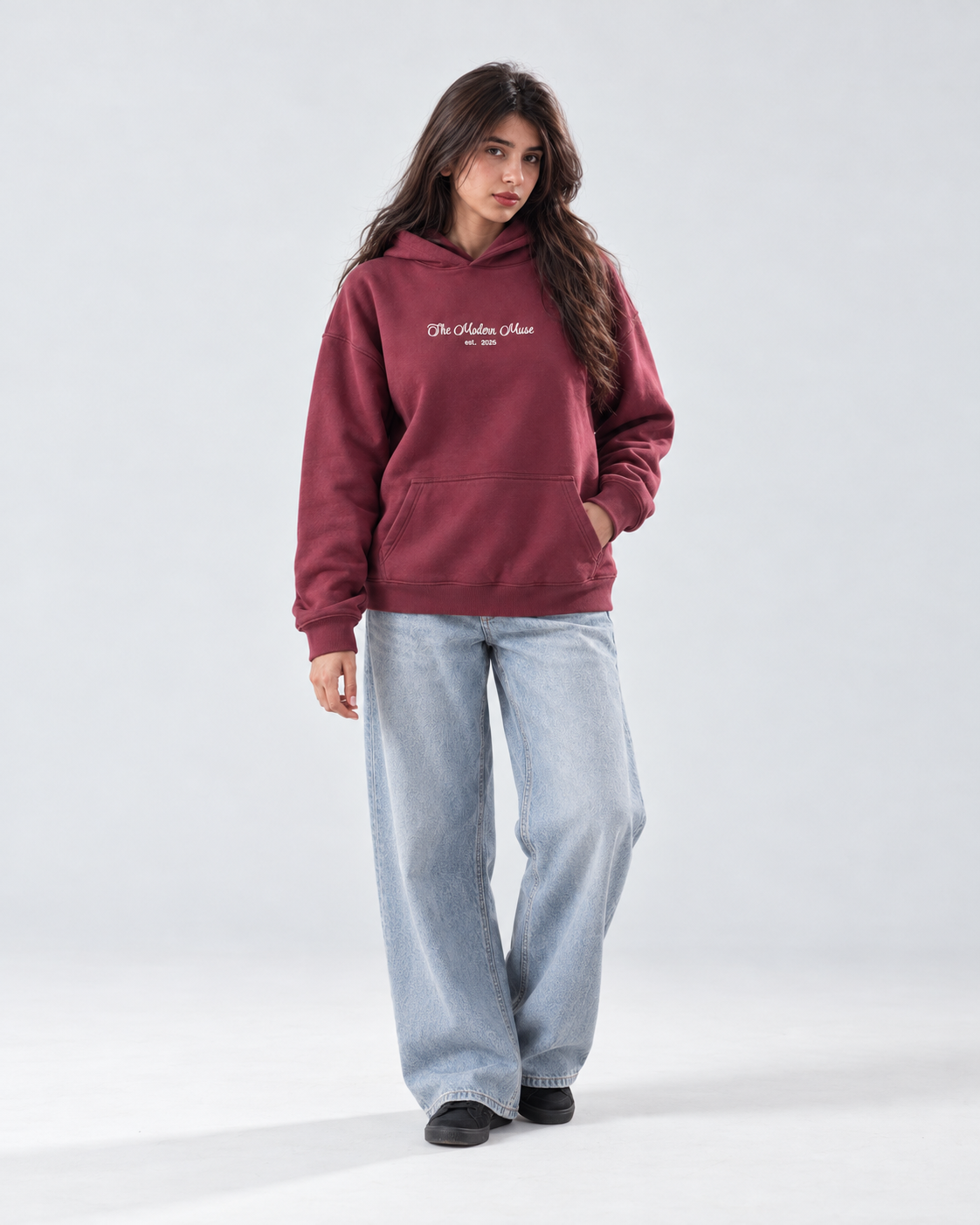 Mauve Modern Muse Hoodie