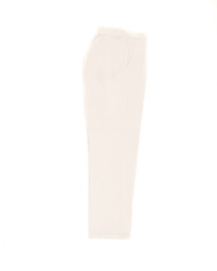 White Straight Fit Pant