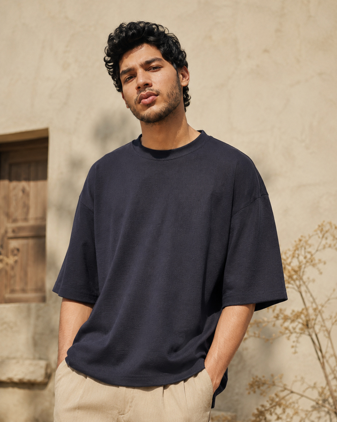 Navy Oversized Tee