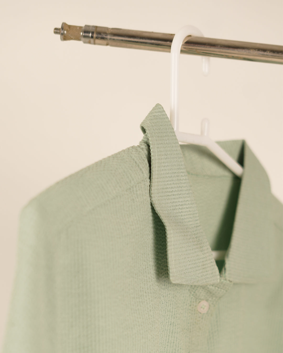 Sage Textured Relaxed Shirt