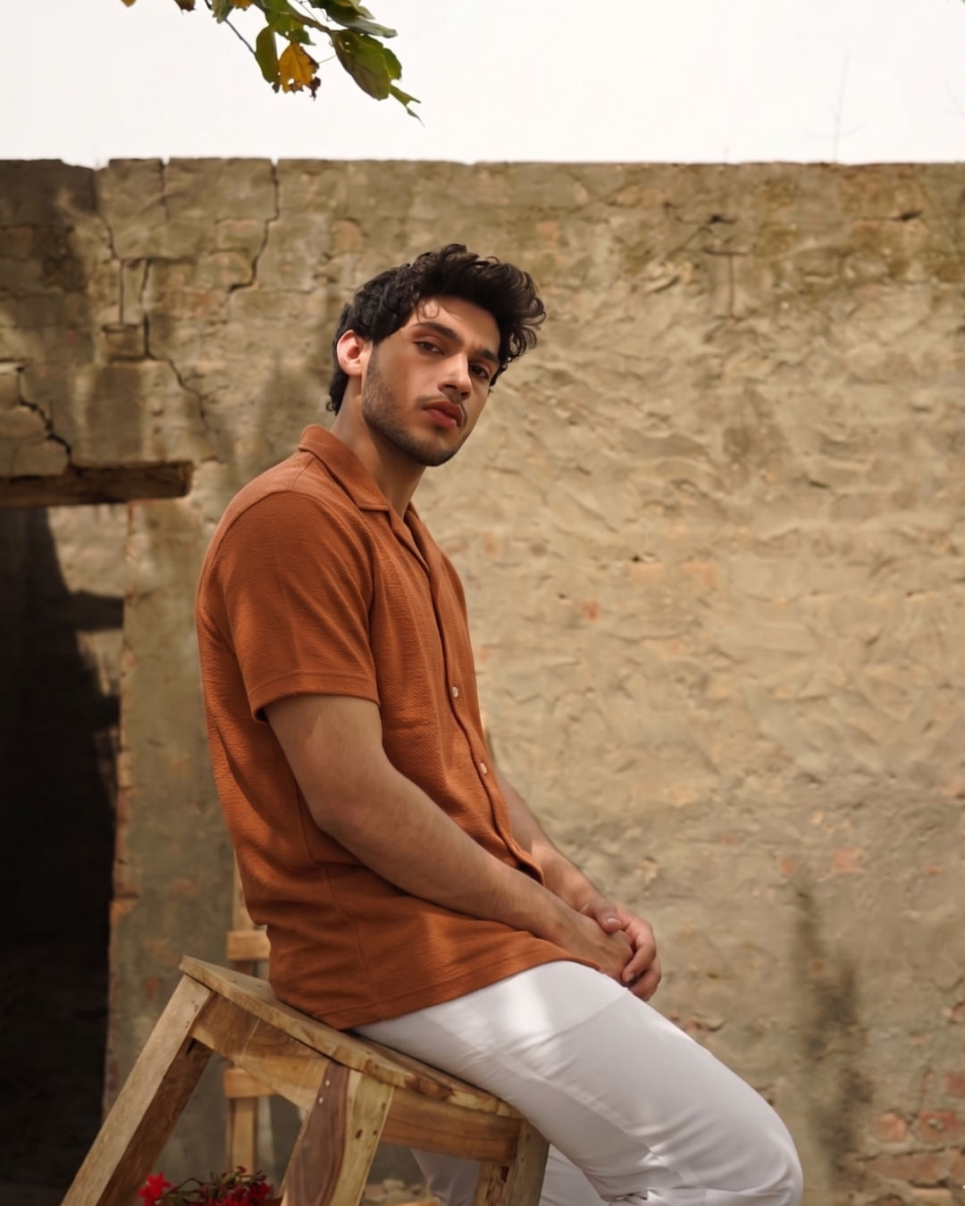 Woven Casual Jacquard Shirt