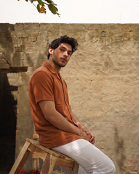 Woven Casual Jacquard Shirt