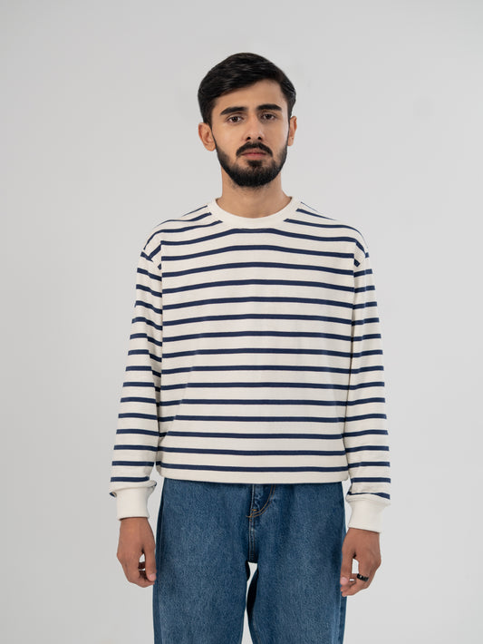 STRIPED SWEATSHIRT - UNISEX