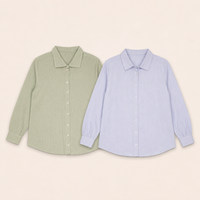 Women’s Shirt Combo – Sage + Minimal Linen