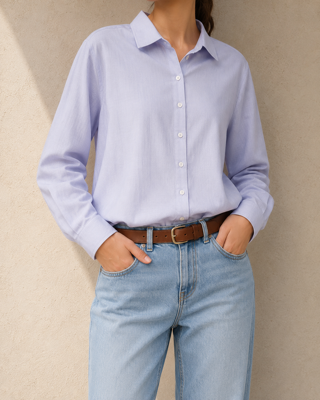 Minimal Linen Shirt