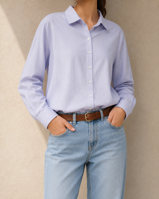 Minimal Linen Shirt