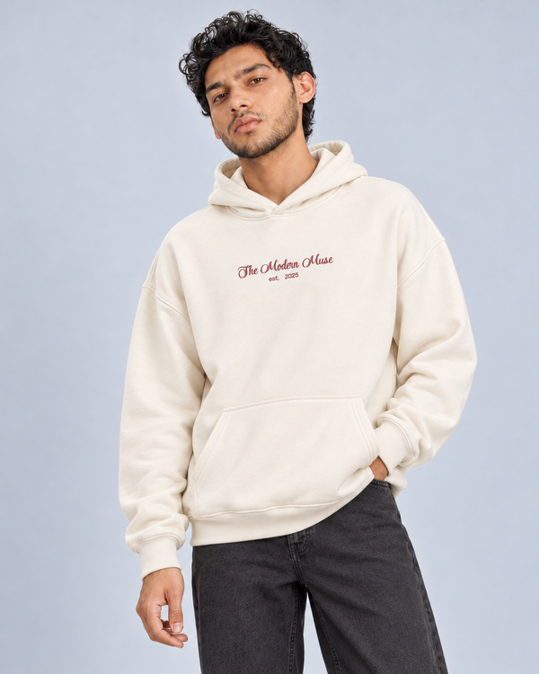 The Modern Muse Hoodie — Ivory