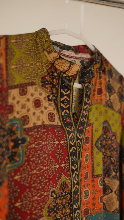 Paisley Woven Kurta