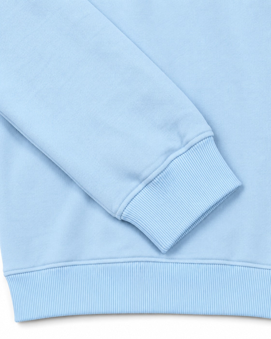 The Essential Quarter-Zip — Powder Blue