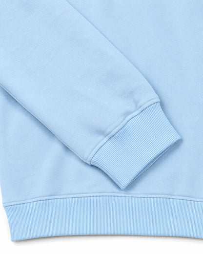 The Essential Quarter-Zip — Powder Blue