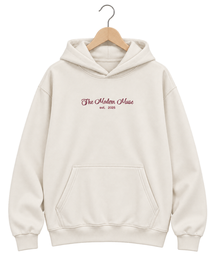 The Modern Muse Hoodie — Ivory
