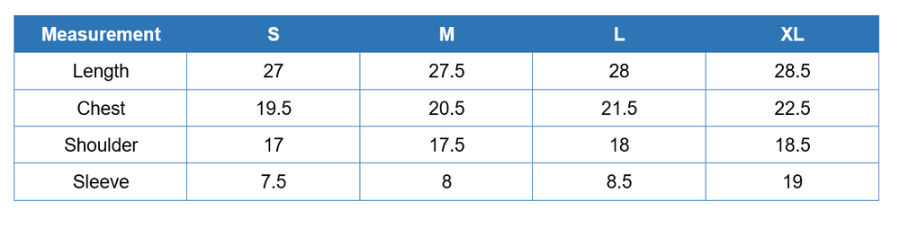 Size Guide