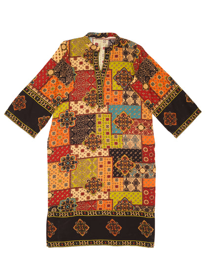 Paisley Woven Kurta