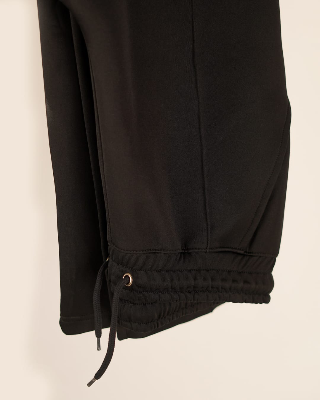 Black Loose Fit Casual Trouser